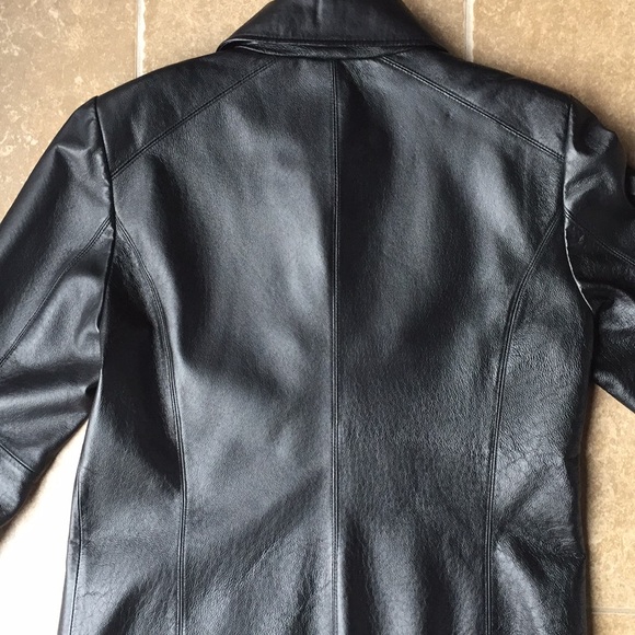 Genuine Leather Coat - Picture 4 of 4